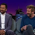 Kal Penn and Chris O'Dowd in The Late Late Show with James Corden (2015)