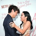 Noah Centineo and Lana Condor at an event for To All the Boys I've Loved Before (2018)