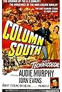 Audie Murphy, Joan Evans, and Gregg Palmer in Column South (1953)