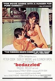 Raquel Welch and Dudley Moore in Bedazzled (1967)