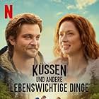 Luke Grimes and Ellie Kemper in Happiness for Beginners (2023)