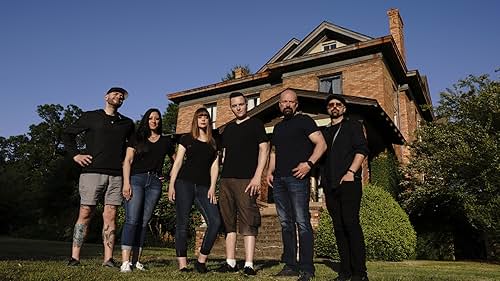 Satori Hawes, Cody Ray Desbiens, Jason Hawes, Steve Gonsalves, Dave Tango, and Shari DeBenedetti in The Mansion of Misfortune (2023)