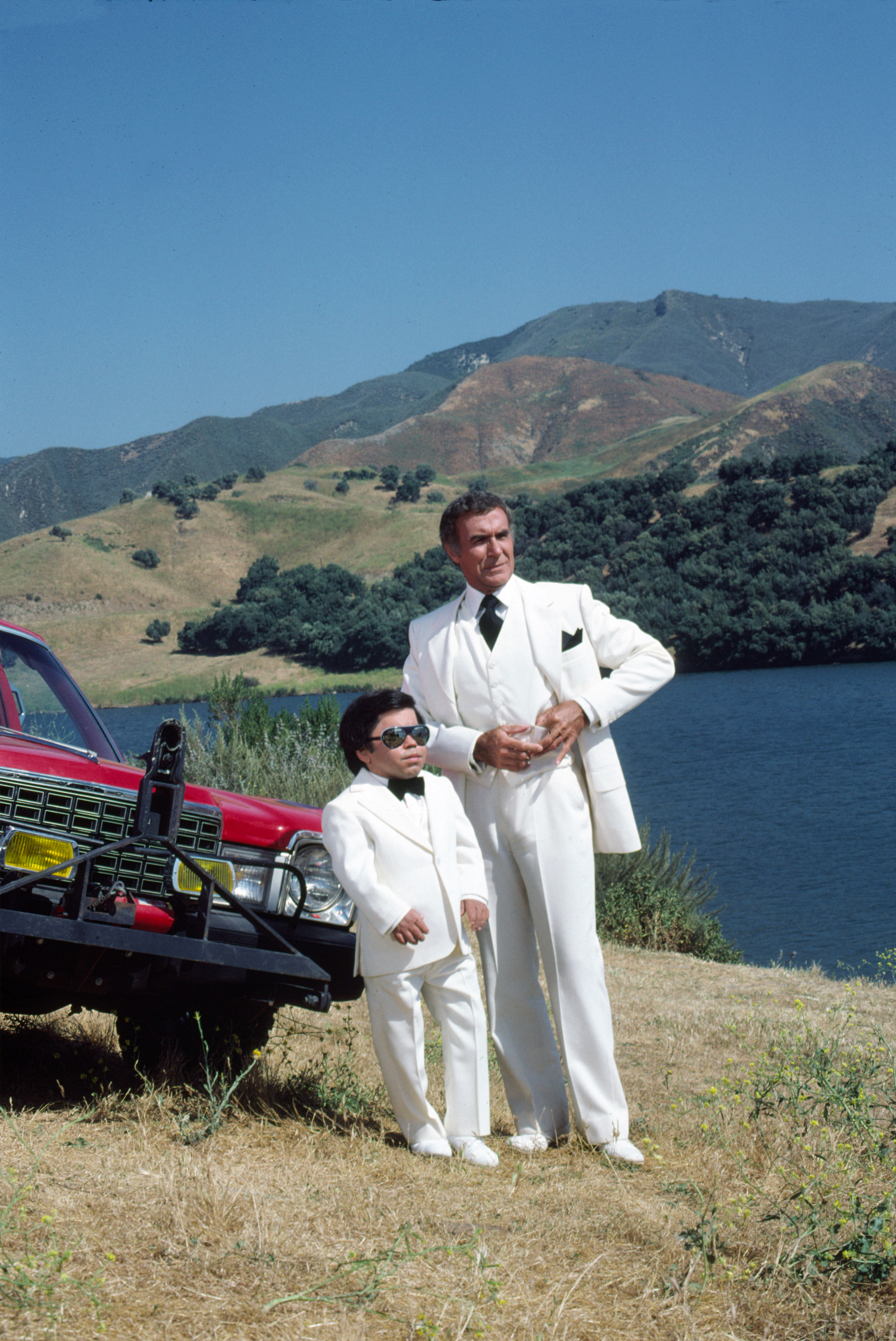 Ricardo Montalban and Hervé Villechaize in Fantasy Island (1977)