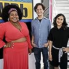 Paul Rust, Dulcé Sloan, and Aparna Nancherla at an event for The Great North (2021)