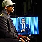 Still of Owen Smith as "Dennis Rodman" on The Arsenio Hall Show