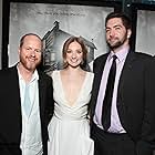 Joss Whedon, Drew Goddard, and Kristen Connolly at an event for The Cabin in the Woods (2011)