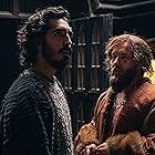 Joel Edgerton and Dev Patel in The Green Knight (2021)