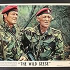 Roger Moore and Richard Harris in The Wild Geese (1978)