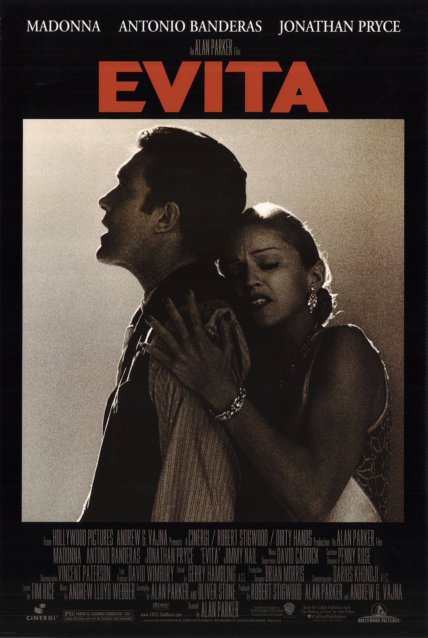 Antonio Banderas and Madonna in Evita (1996)