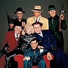 Madonna, Al Pacino, Warren Beatty, William Forsythe, R.G. Armstrong, Ed O'Ross, and Henry Silva in Dick Tracy (1990)