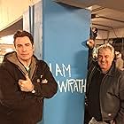 On set of "I Am Wrath" with John Travolta