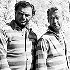 Alan Ladd and Ernest Borgnine in The Badlanders (1958)