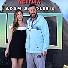 Adam Sandler and Jackie Sandler at an event for Leo (2023)