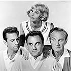 Don Adams, Bill Dana, Jonathan Harris, and Maggie Peterson in The Bill Dana Show (1963)