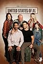 Dean Norris, Adhir Kalyan, Kelli Goss, Parker Young, Elizabeth Alderfer, and Farrah Mackenzie in United States of Al (2021)