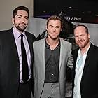 Joss Whedon, Chris Hemsworth, and Drew Goddard at an event for The Cabin in the Woods (2011)