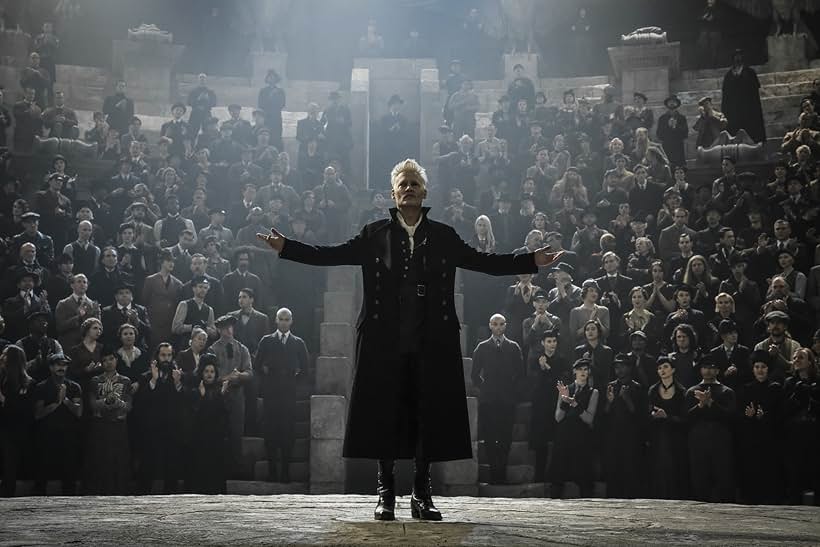 Johnny Depp in Fantastic Beasts: The Crimes of Grindelwald (2018)