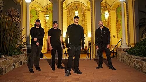 Aaron Goodwin, Jay Wasley, Zak Bagans, and Billy Tolley in Curse of Catalina Island (2022)