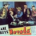 Monte Blue, Richard Carle, Buster Crabbe, Raymond Hatton, and Syd Saylor in Nevada (1935)