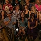 Colby Donaldson, Jerri Manthey, Sandra Diaz-Twine, Tom Westman, Amanda Kimmel, Cirie Fields, Candice Cody, Parvati Shallow, Benjamin Wade, James Thomas Jr., Tyson Apostol, and Russell Hantz in Survivor (2000)