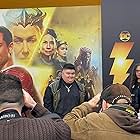 Jovan Armand walking the red carpet of Shazam! Fury Of The Gods.