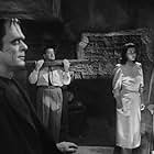 Bela Lugosi, Lenore Aubert, Lou Costello, and Glenn Strange in Abbott and Costello Meet Frankenstein (1948)