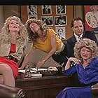 Jon Lovitz, Nora Dunn, Jan Hooks, and Victoria Jackson in Saturday Night Live (1975)