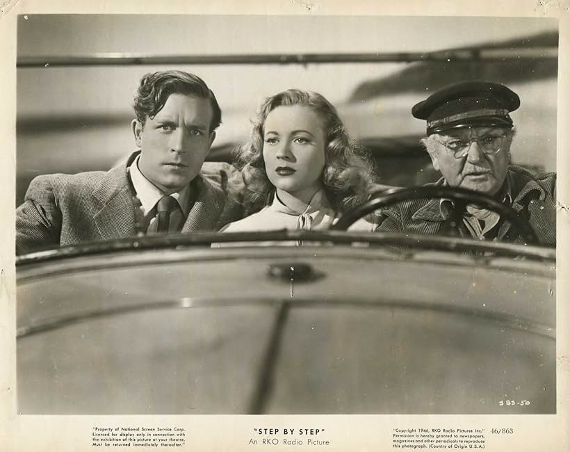 George Cleveland, Anne Jeffreys, and Lawrence Tierney in Step by Step (1946)