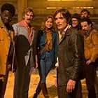 Brie Larson, Cillian Murphy, Noah Taylor, Sharlto Copley, Babou Ceesay, and Armie Hammer in Free Fire (2016)