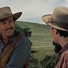 Tommy Kirk and Fess Parker in Old Yeller (1957)