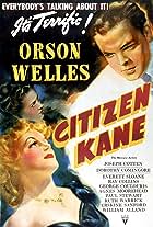 Orson Welles, Dorothy Comingore, and Ruth Warrick in Citizen Kane (1941)