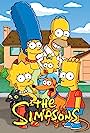 Julie Kavner, Nancy Cartwright, Dan Castellaneta, and Yeardley Smith in The Simpsons (1989)
