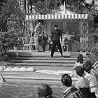 Elvis Presley, Mike Stoller, Bill Black, D.J. Fontana, and Scotty Moore in Jailhouse Rock (1957)