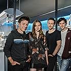 Christian Ditter, Adrian Julius Tillmann, Thomas Prenn, and Luna Wedler in Biohackers (2020)