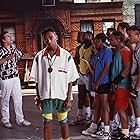 Spike Lee, Danny Aiello, and Anthony Barboza in Do the Right Thing (1989)