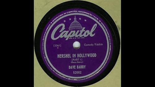 Dave Barry Yiddish Record (1956) Hershel in Hollywood