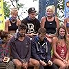 Matt Tarrant, Sue Clarke, Jennah-Louise Salkeld, Nick Iadanza, Brooke Jowett, Felicity Egginton, Kylie Evans, and Sam Webb in Australian Survivor (2016)