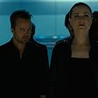 Aaron Paul and Evan Rachel Wood in Westworld (2016)