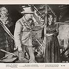 Maureen O'Hara and Brian Keith in The Deadly Companions (1961)