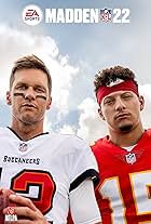 Tom Brady and Patrick Mahomes in Madden NFL 22 (2021)