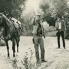 Dan Duryea and Tony Young in He Rides Tall (1964)