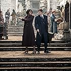 Jessica Williams and Callum Turner in Fantastic Beasts: The Secrets of Dumbledore (2022)