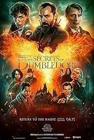 Jude Law, Dan Fogler, Mads Mikkelsen, William Nadylam, Alison Sudol, Eddie Redmayne, Jessica Williams, Ezra Miller, Victoria Yeates, and Callum Turner in Fantastic Beasts: The Secrets of Dumbledore (2022)