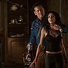 Bruce Campbell and Dana DeLorenzo in Ash vs Evil Dead (2015)