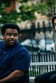 Craig Robinson and Rami Malek in Mr. Robot (2015)