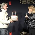 Goldie Hawn and Kurt Russell at an event for The Christmas Chronicles: Part Two (2020)