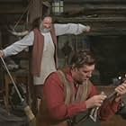 Dal McKennon and Fess Parker in Daniel Boone (1964)