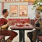 Helen Mirren and Zachary Levi in Shazam! Fury of the Gods (2023)