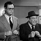 Joe Besser and Jim Hawthorne in 'Fraidy Cat (1951)