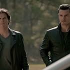 Ian Somerhalder and Michael Malarkey in The Vampire Diaries (2009)